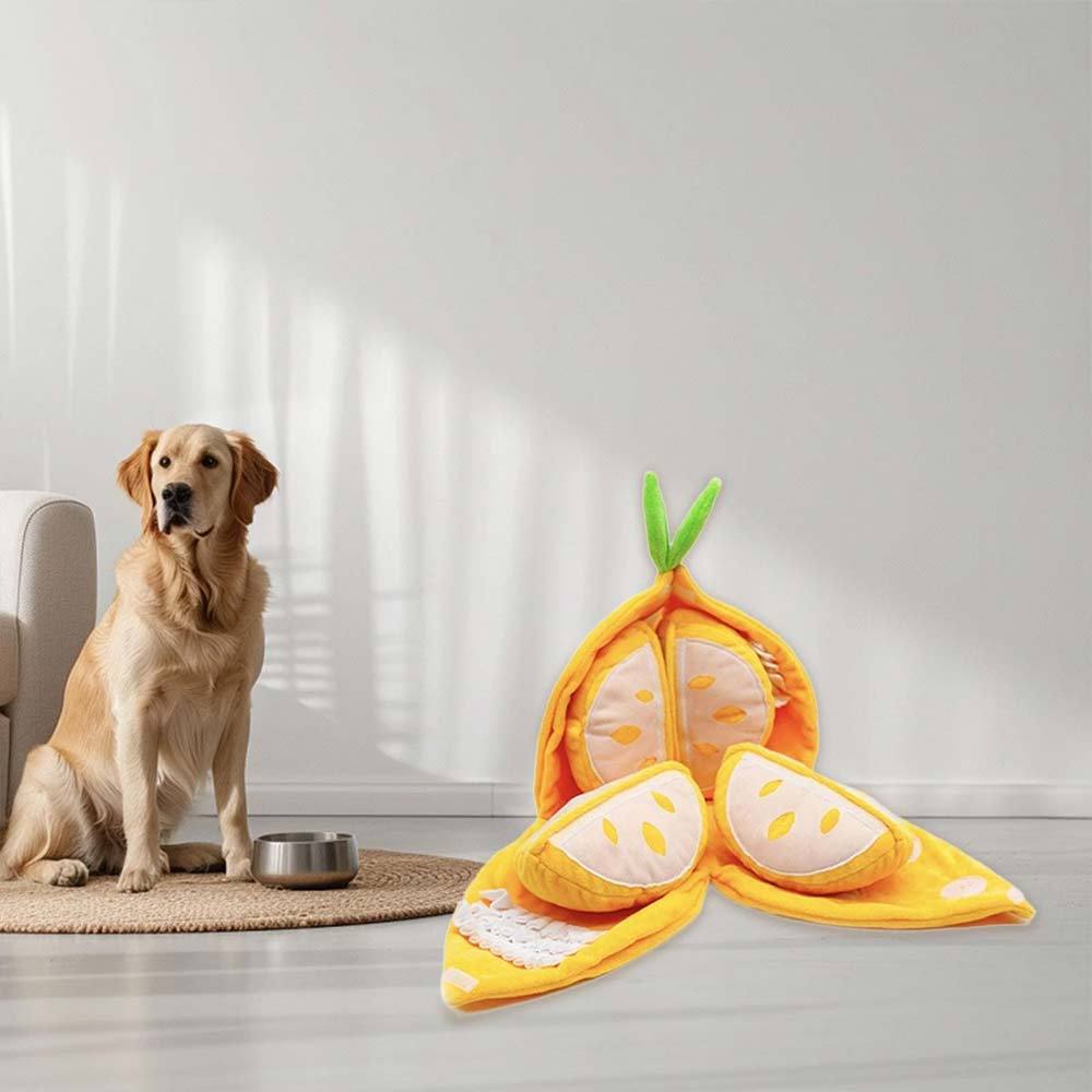 Dog snuffle toy Educational Puzzle Toy Hide and Seek Dog Toy Squeaky Game