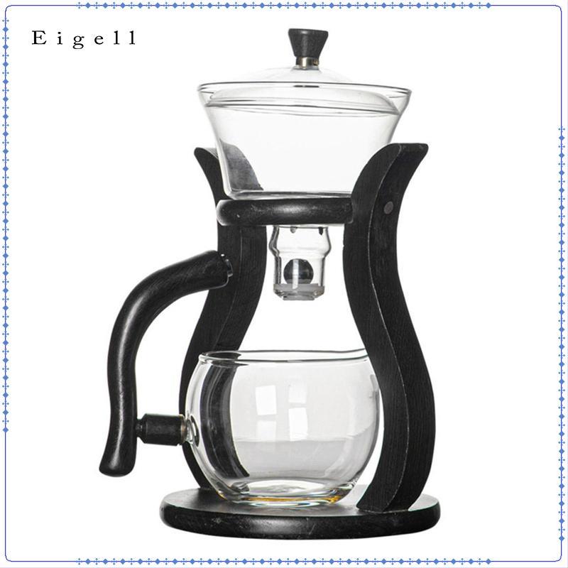 Bộ Trà Thủy Tinh Lười Kungfu, Bộ Trà Cà Phê Bộ Trà Kungfu Chịu Nhiệt Ấm Trà Để Trang Trí Bàn Quà Tặn