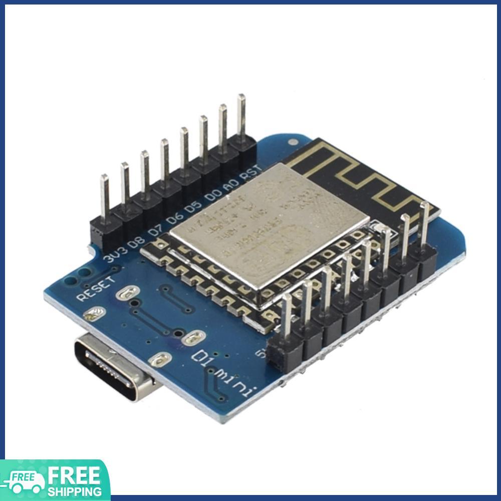 ESP8266 ESP-12F D1 Mini NodeMcu ESP8266 WiFi IOT Board Type-C D1 Mini NodeMcu Lua WIFI CH340 Ban Phá