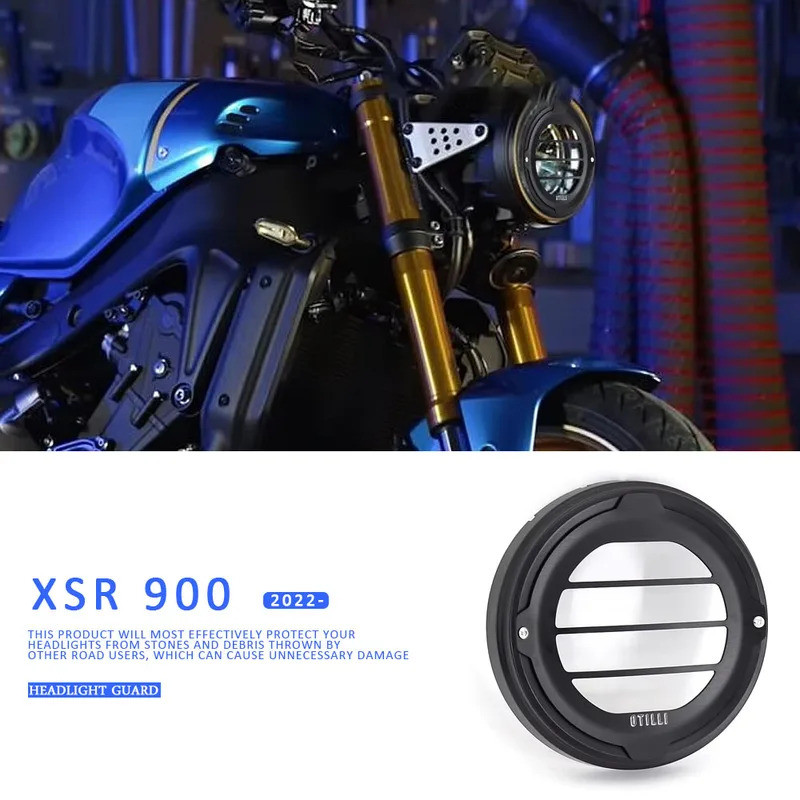 2022 2023 Đèn Pha Bảo Vệ Phụ Kiện Đèn Pha Lưới Tản Nhiệt Bảo Vệ Phù Hợp Cho Xe Yamaha XSR 900 xsr900