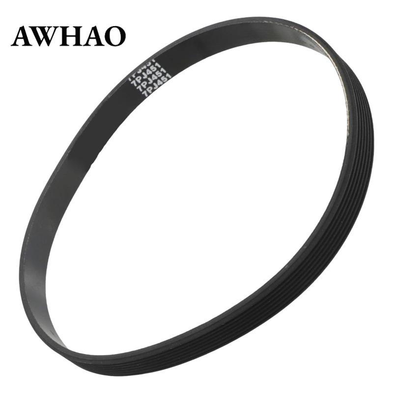 Thay thế đai cắt cỏ hiệu quả 16mm rộng 7PJ451 7 sườn Poly V Đai truyền động cao su bền cho 320 máy c