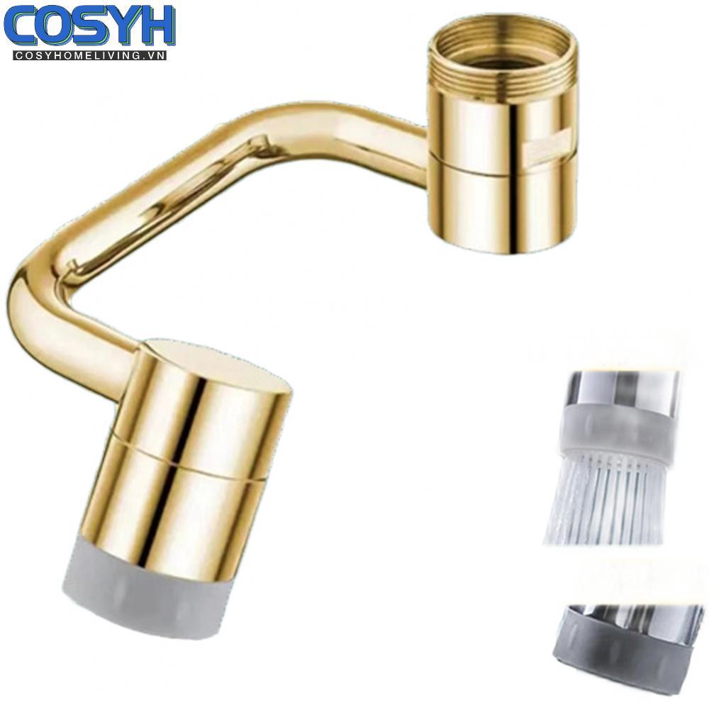 <cosyh>360 Degree Aerator 1080 Degree Rotation Multi-Directional Use Threaded Connector