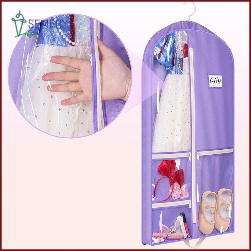 [SEMEBY] Túi may mặc khiêu vũ cho vũ công Túi may mặc 40 "cho trang phục khiêu vũ với 3 nhà thơ Cổ v