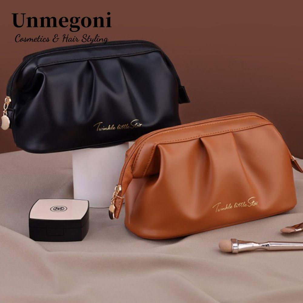 Túi đựng mỹ phẩm UNMEGONI, Túi giặt du lịch di động nhiều ngăn, Túi vệ sinh chống nước dung tích lớn