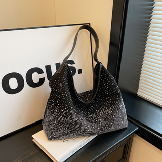 Phổ Biến Bán Chạy Túi Kim Cương Sáng Nữ 2025 Phong Cách Mới Chất Lượng Cao Túi Tote Thời Trang Dung Tích Lớn Một Vai Túi Hợp Thời Trang