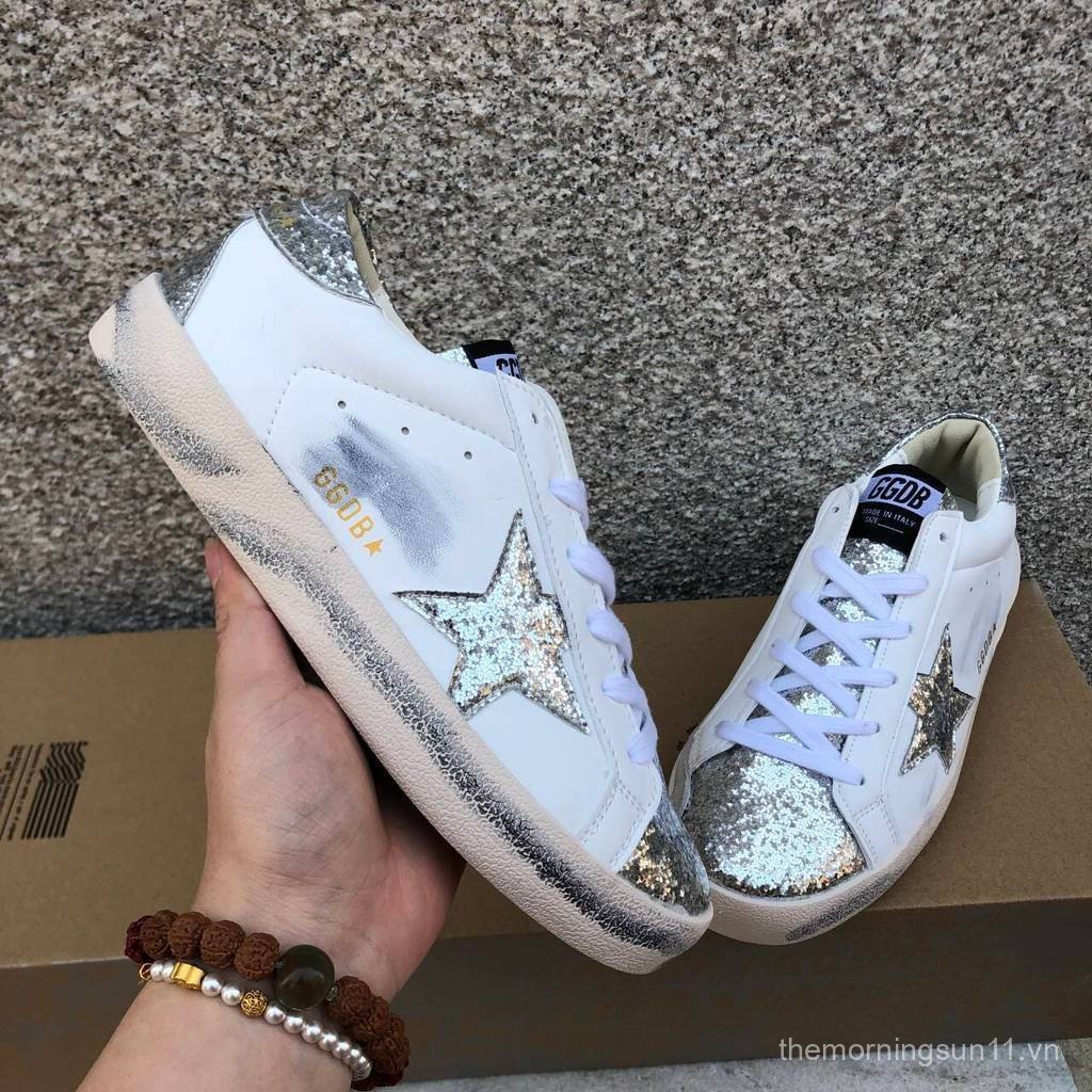 Giày thể thao thời trang cổ thấp Golden Goose Star