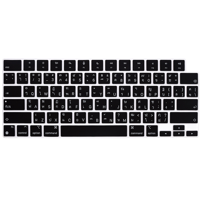 Bàn Phím Silicon Tiếng Thái Bảo Vệ Cho 2026 MacBook Air M5 15 Inch A4348 13 A3449 Bao M4 M3 M2 Pro 1