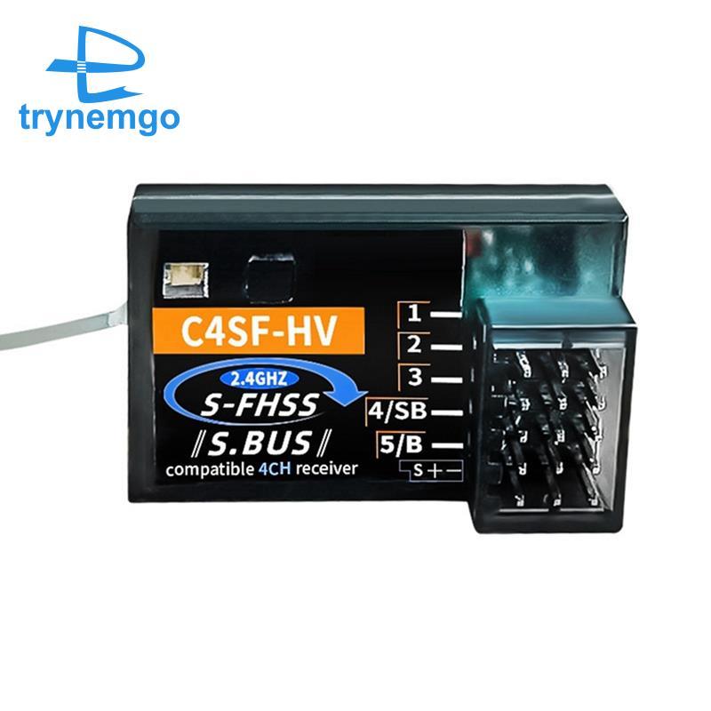 Bộ thu C4SF HF Chống bắn tung tóe 2.4hz SBUS 3PV 4PLS 4PV 4PX Tương thích với 2.4G RX FUTABA Rc cho 