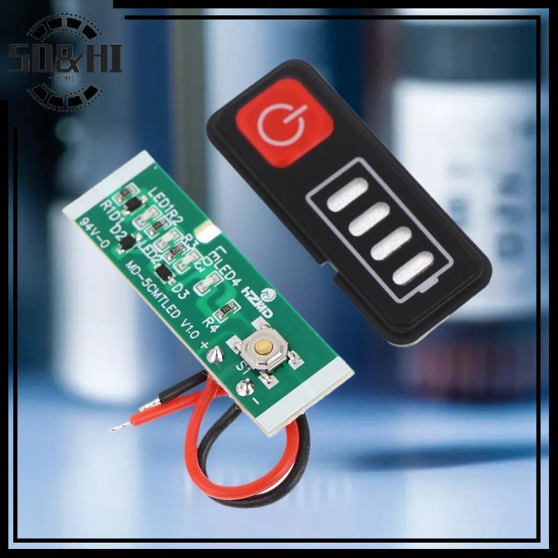 [SD & HI] 1 / 3 / 5 Cái 5S 18V 21V Li-Battery Display Power Display Board Màn hình LED Máy khoan điệ