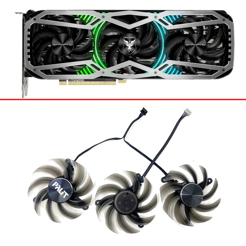 Quạt Làm Mát 82MM 4pin FD8015U12D RTX3060Ti RTX370 Dành Cho Gainward RTX 3060 Ti 3070Ti 3080 3080Ti 
