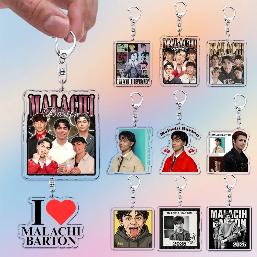 Móc khóa Malachi Barton phim Zombies Disney nhựa Mica Acrylic trang trí balo túi xách cực đẹp làm qu