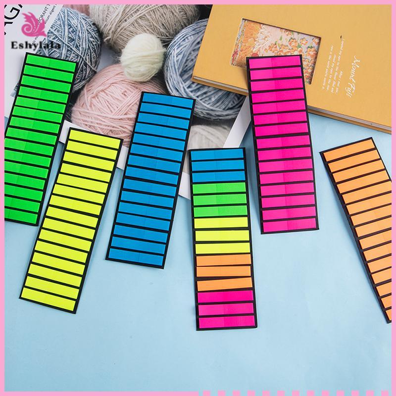 Eshylala 300 Chiếc Màu Stiers Trong Suốt Chỉ Số Tab Cờ Stiy Notes [MỚI]