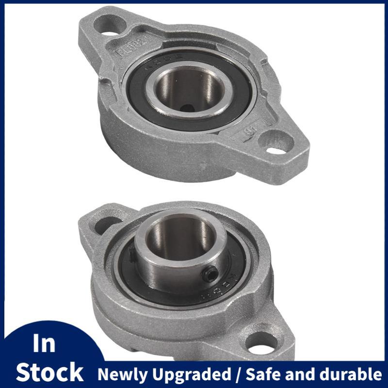 KFL002 FL002 Khối gối tự căn chỉnh Vòng bi mặt bích 15mm 2 CÁI