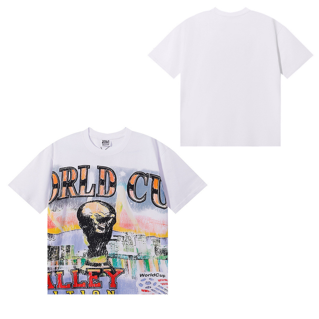 7SUC Vale Valley lives "World Cup"World Cup Hercules Cup Printed Short Sleeve Shirt T Men and Women
