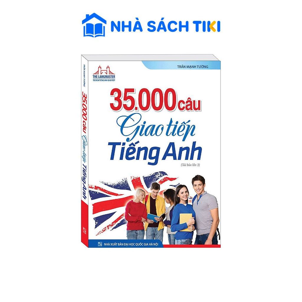 Sách The Langmaster - 35000 Câu Giao Tiếp Tiếng Anh ( Tái bản)