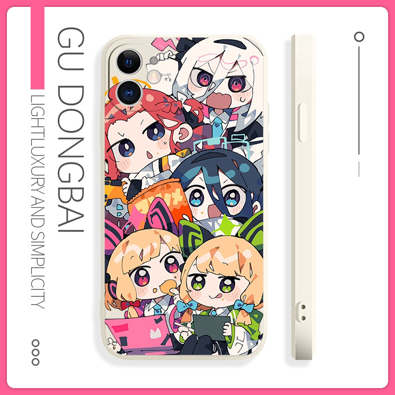 Ốp lưng họa tiết Blue Archive iPhone 17 16 iPhone 15 14 13 12 11 Plus Pro Max X SE 7 6 TPU trong suố