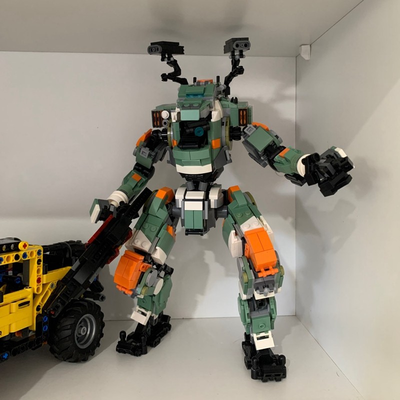 Ý Tưởng Chuyên Gia Titanfalls 2 BT-7274 Vanguard-class Titan Robot Meche Nhân Vật Khối Xây Dựng Đồ C