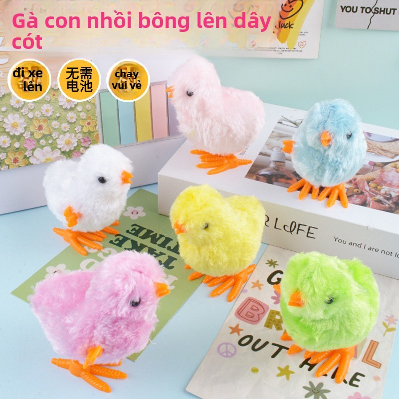 Cuộn Dây Gà Đồng Hồ Đồ Chơi Đồng Hồ Gà Con Sang Trọng Gà Con Đồ Chơi Dễ Thương Cho Bé Trẻ Em Đồ Chơi