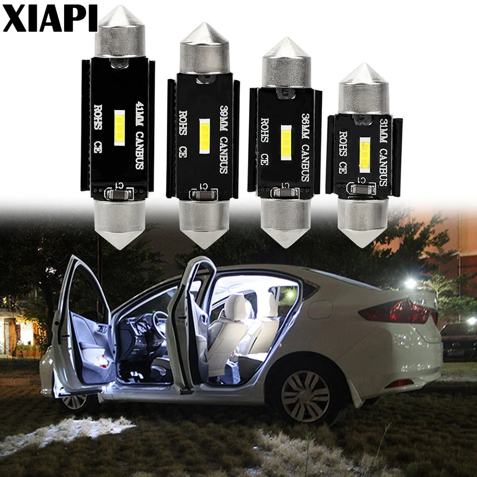XIAPI CSP 1860 Festoon LED 10 cái C5W C10W Canbus không báo lỗi cho đèn trần xe