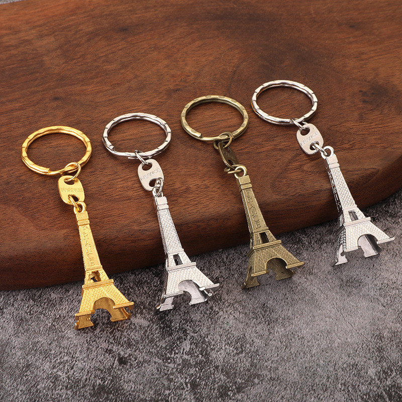 Móc khóa Eiffel Tháp Eiffel Tháp Eiffel Tháp Eiffel Kim loại Tháp Eiffel 5cm3.31