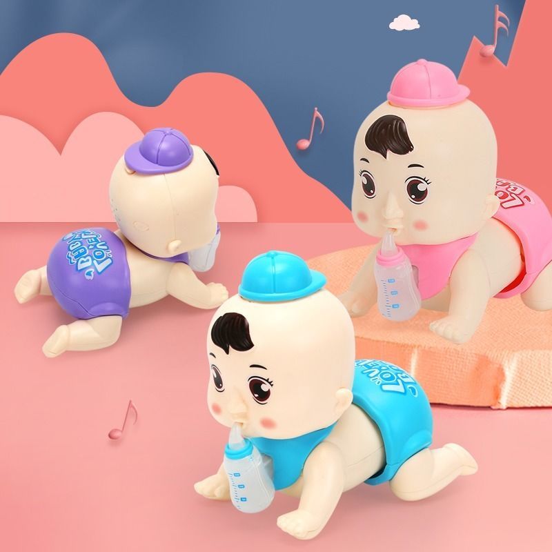 Hot Sale#Baby Crawling Toy0-11-year-old baby infant toddler3-6-8-121-month-old child's educational e