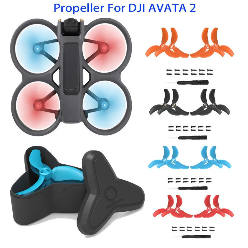 4 Cánh Quạt Avata 2 Cánh Quạt 3032S Lưỡi Cánh Quạt Thay Thế Phụ Kiện Cho DJI Avata 2 Drone Phụ Kiện