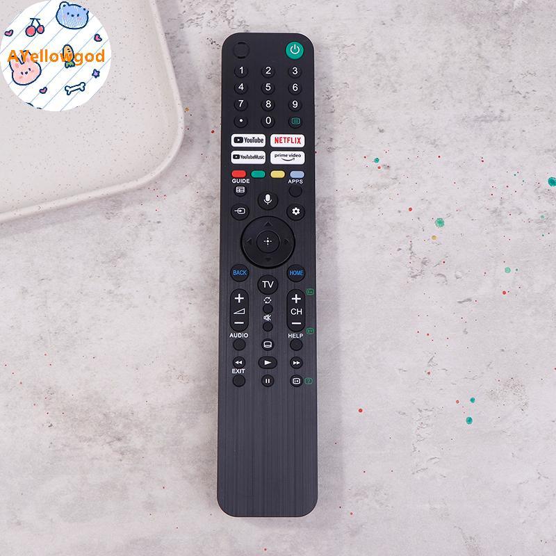 AYellowgod (NO VOICE) Điều khiển từ xa thay thế RMF-TX520P mới cho TV LCD KD-43X80J KD-50X80J KD-55X