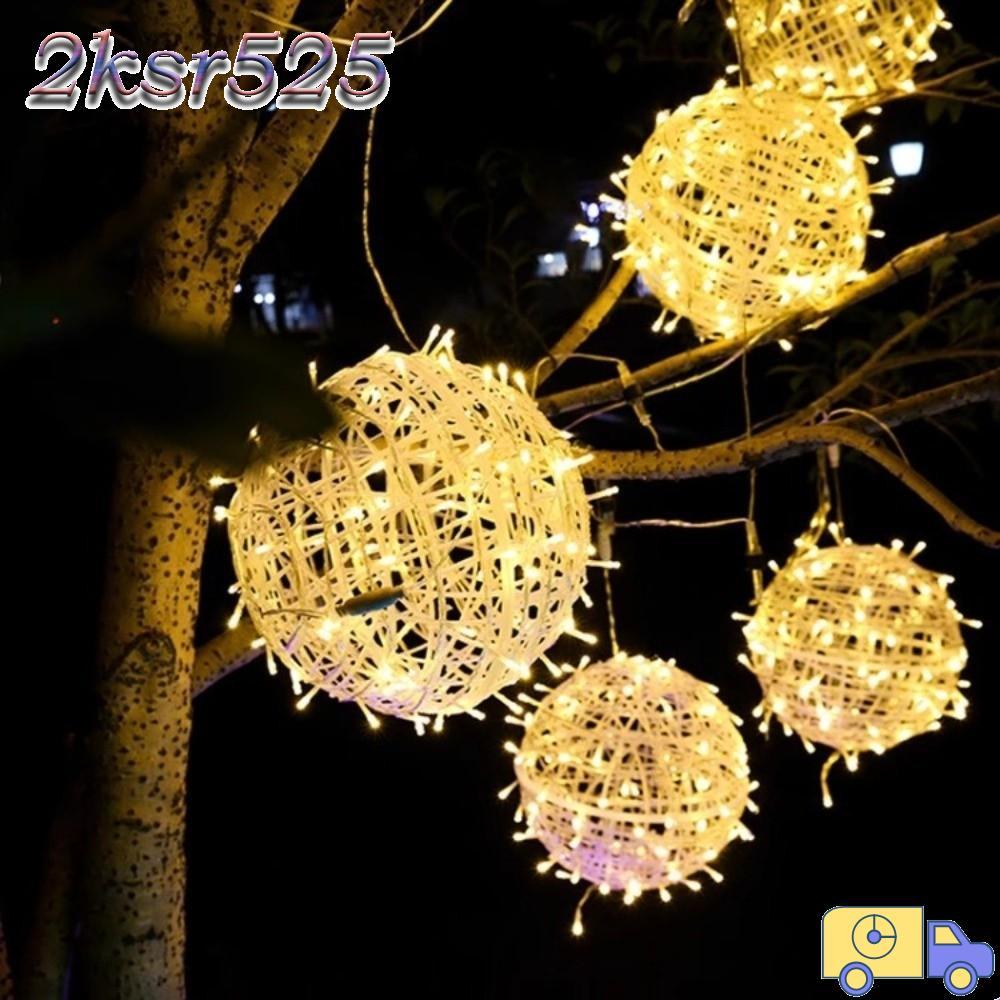 2KSR525 Festoon Mây Bóng Đèn, Bóng Mây 220V Trang Trí Sân Vườn Đèn Treo, 20 / 28CM LED Ramadan Festo