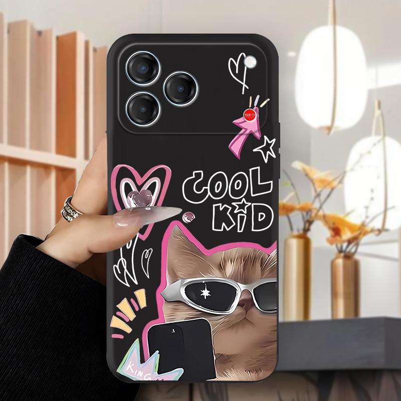 Ốp Lưng Cho ZTE Blade V80 Thiết Kế Lưỡi V80 Vita Nubia V80 Thiết Kế Cool Love Cat Ốp Lưng Điện Thoại