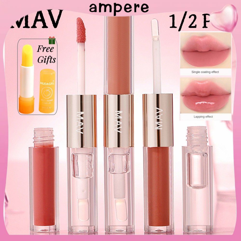 Son môi hai đầu EELHOE Mav (1/2 thỏi) nhẹ, dễ thoa, son lì bóng dưỡng ẩm.