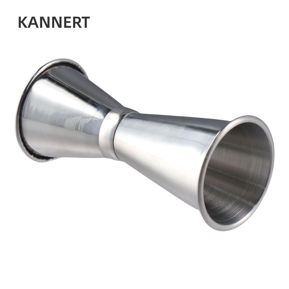 KANNERT Double Cocktail Jigger, Thép không gỉ OZ / ML Bar Đo Jigger, Đo Nóng Bên Trong Shot Bar Jigg