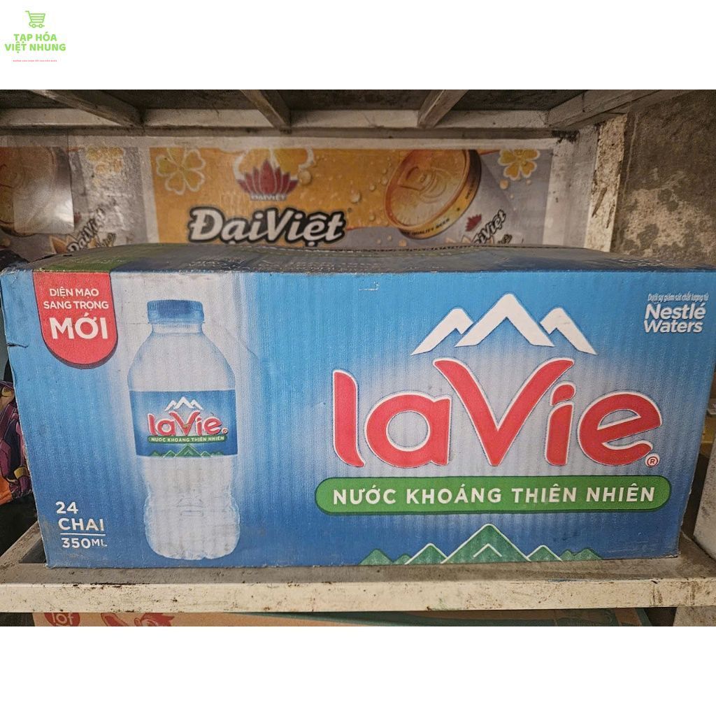 Thùng Nước Khoáng Thiên Nhiên LaVie 350ml