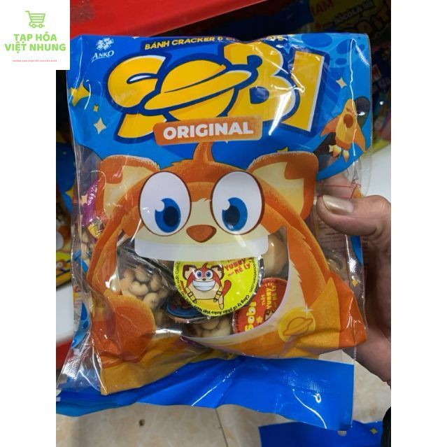 Combo 2 Gói Kẹo Cracker & Socola SOBI Anko 320 Gam