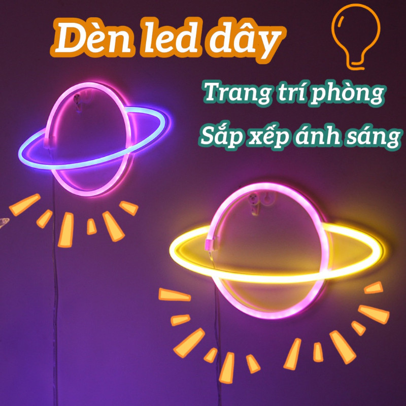 Đèn Led Neon Flex ARGB Trang Trí Tường, Nhiều Mẫu Màu Cho Phòng Ngủ, Phòng Khách, Gaming