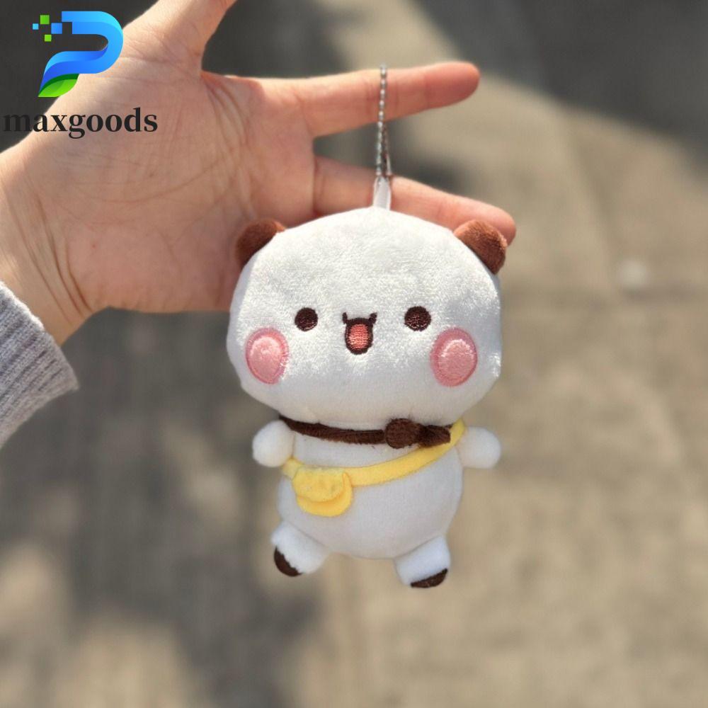 MAXGOODS Bubu và Dudu Móc khóa, Thú nhồi bông Fluffy Bubu Dudu Đồ chơi sang trọng, Quà tặng sinh nhậ