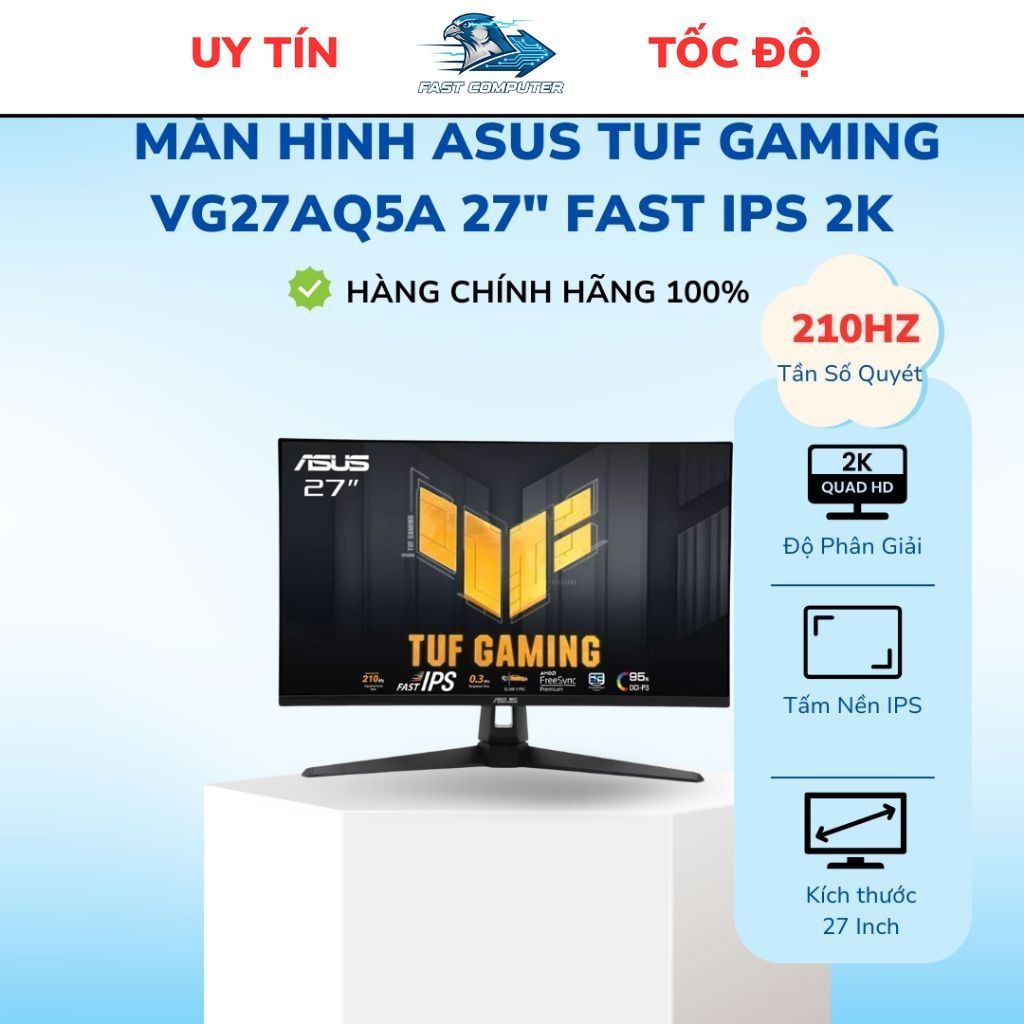 Màn hình ASUS TUF GAMING VG27AQ5A 27" Fast IPS 2K 210Hz chuyên game