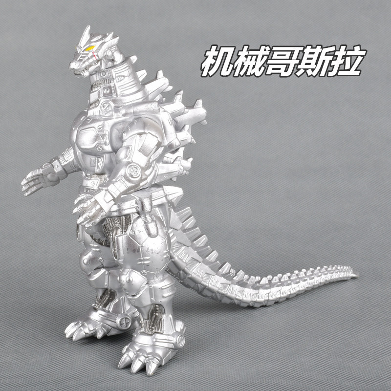 Godzilla vs King Kong 1975 Mecha Cơ Thép Godzilla Khớp Di Chuyển Được Cao Su Mềm Hình Mẫu