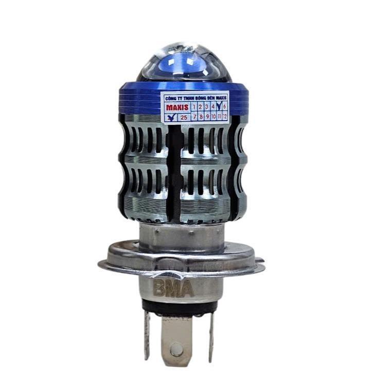 BÓNG LED BMA W4 – H4 AC/DC MINI BI CẦU – NHỎ GỌN, SÁNG GOM, GIÁ MỀM