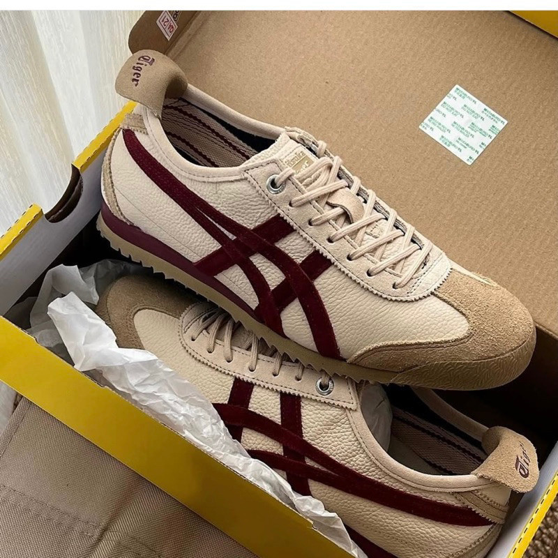 66 SD Kem đo da thật chất lượng cao Oni-tsuka Tiger Shoes