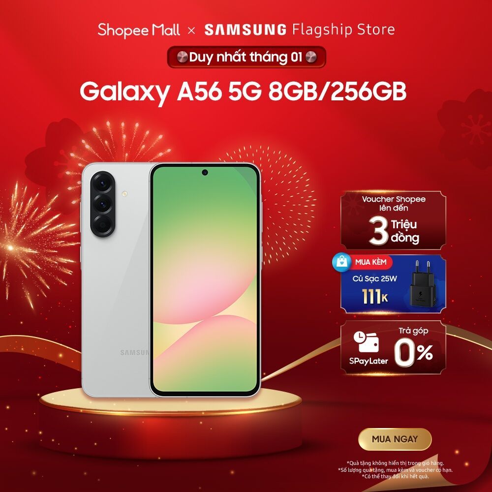 Điện thoại Samsung Galaxy A56 5G 8GB/256GB
