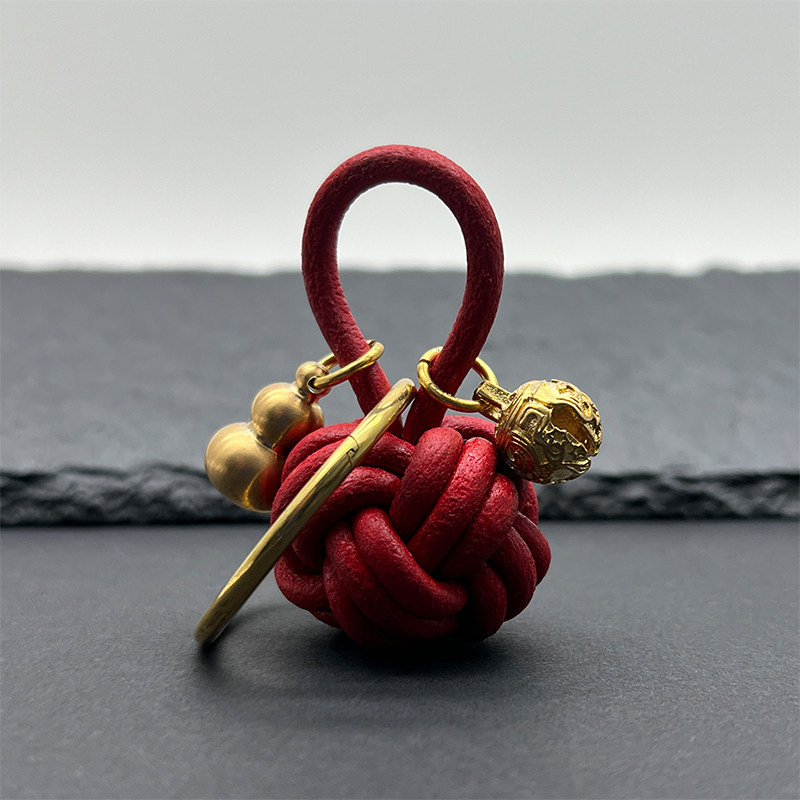 móc khoá ngựa móc khoá tết Móc chìa khóa da bò cá tính thích hợp cho Volkswagen Toyota BMW Audi Merc