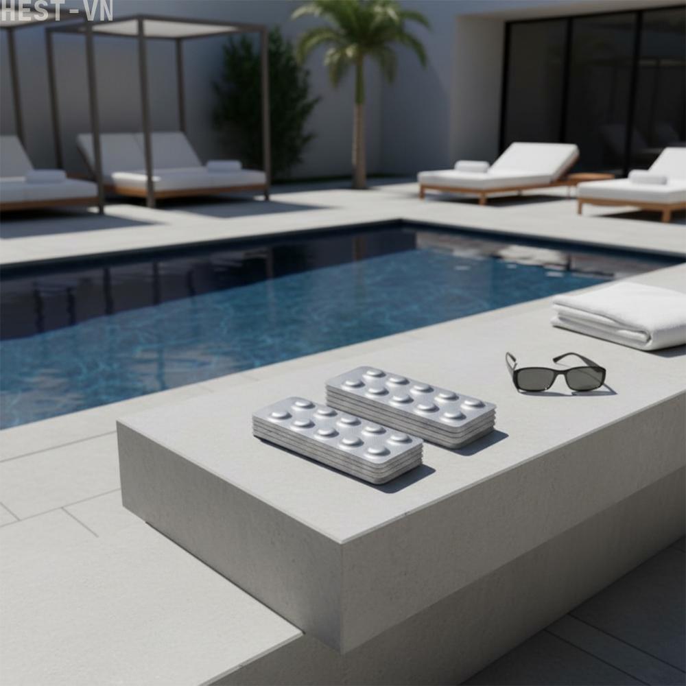 Swimming Pool Water Quality Test Tablets Water Analysis Value and DPD1 for Pool