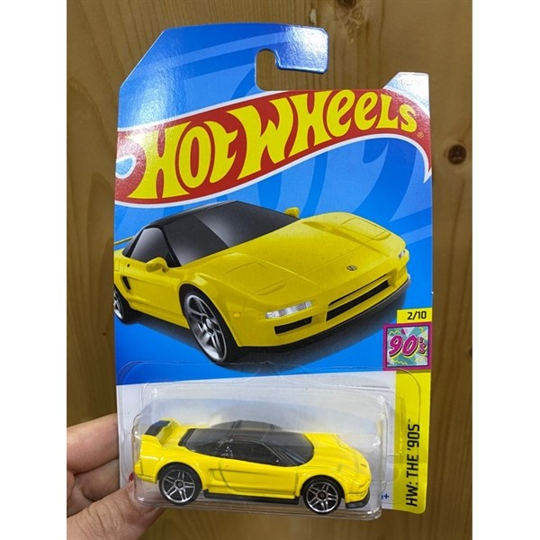 Xe mô hình đồ chơi HXR11 Hot Wheels '90 Acura NSX Yellow
