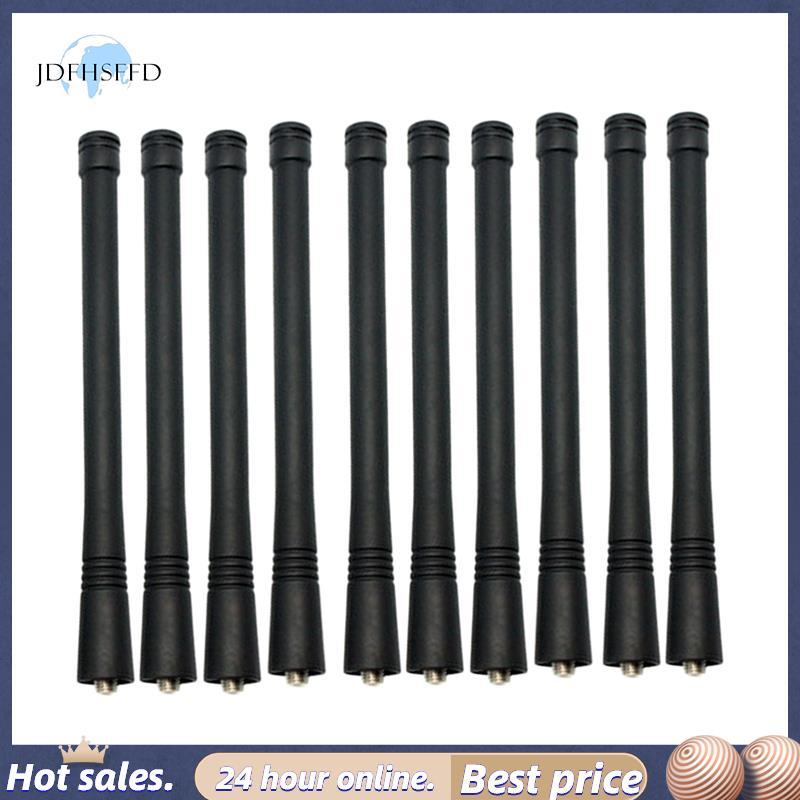【 jdfhsffd 】 Bộ đàm ăng-ten VHF 10 x Bộ đàm GP88 GP88S GP328 GP338 GP338 PLUS 6Inch (15CM) 136-174 M