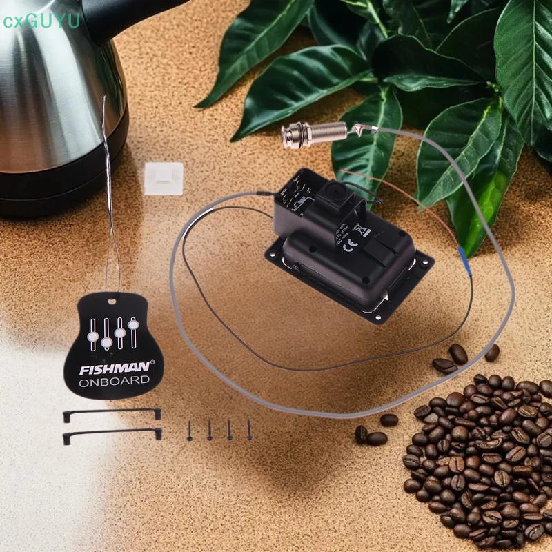 [cxGUYU] 301 201 Fishman Acoustic Guitar Piup Hộp Điện Equalizer EQ Tuner Guitar Amplifier Fishman P