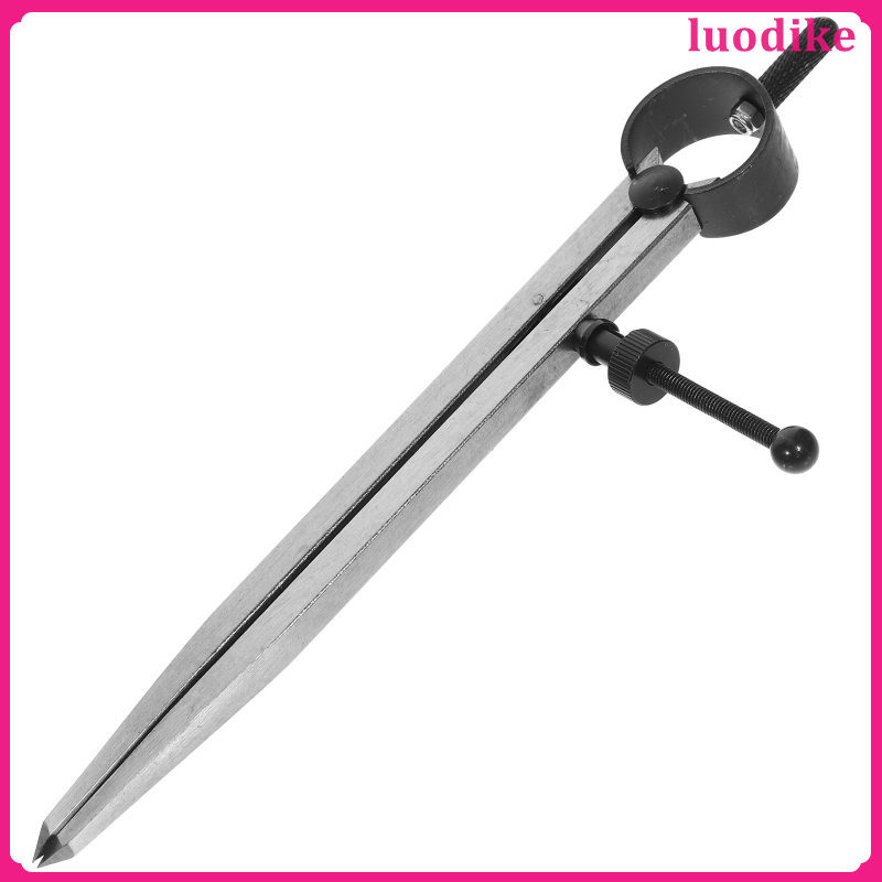 Máy đo bỏ túi Woodworkers La bàn Scribing Dividers Tool Center Scribe luodike