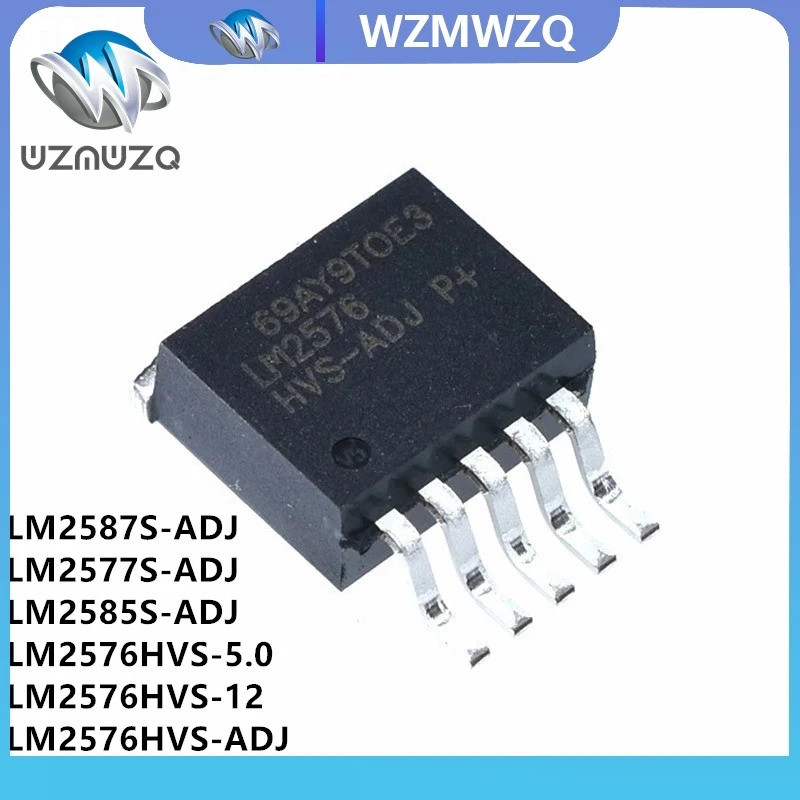 5 Chiếc LM2587S-ADJ LM2585S-ADJ LM2577S-ADJ LM2576HVS-3.3 LM2576HVS-ADJ LM2576HVS-5.0 LM2576HVS-12 L