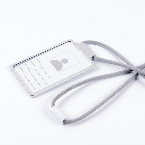 Thương hiệu làm việc Giá đỡ thẻ kim loại Hợp kim nhôm ID Thích hợp cho điện thoại di động Làm việc S