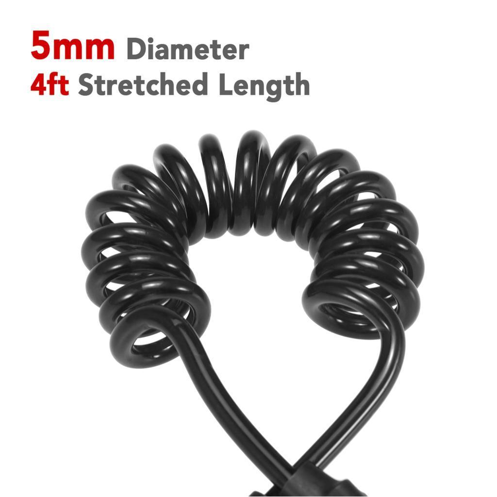 Treee ZJchao Phụ kiện thuyền Kayak Mái chèo Dây lướt sóng để chèo thuyền Kayak chèo thuyền (Đen)