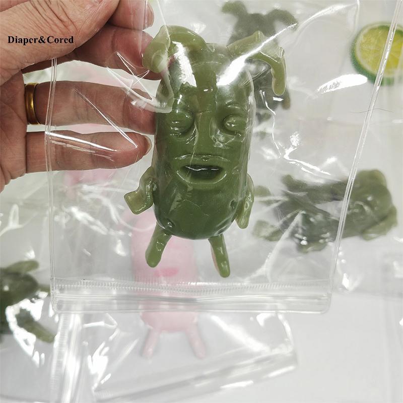 DIAPER & CORED Plankton Meme Fidget Đồ chơi giảm căng thẳng - Hình Anime Squishy ngộ nghĩnh Trẻ em N